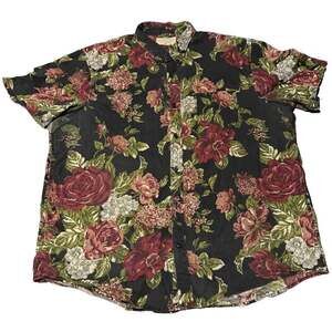 Denim & Supply Ralph Lauren Floral Short Sleeve Button Down Shirt XXL